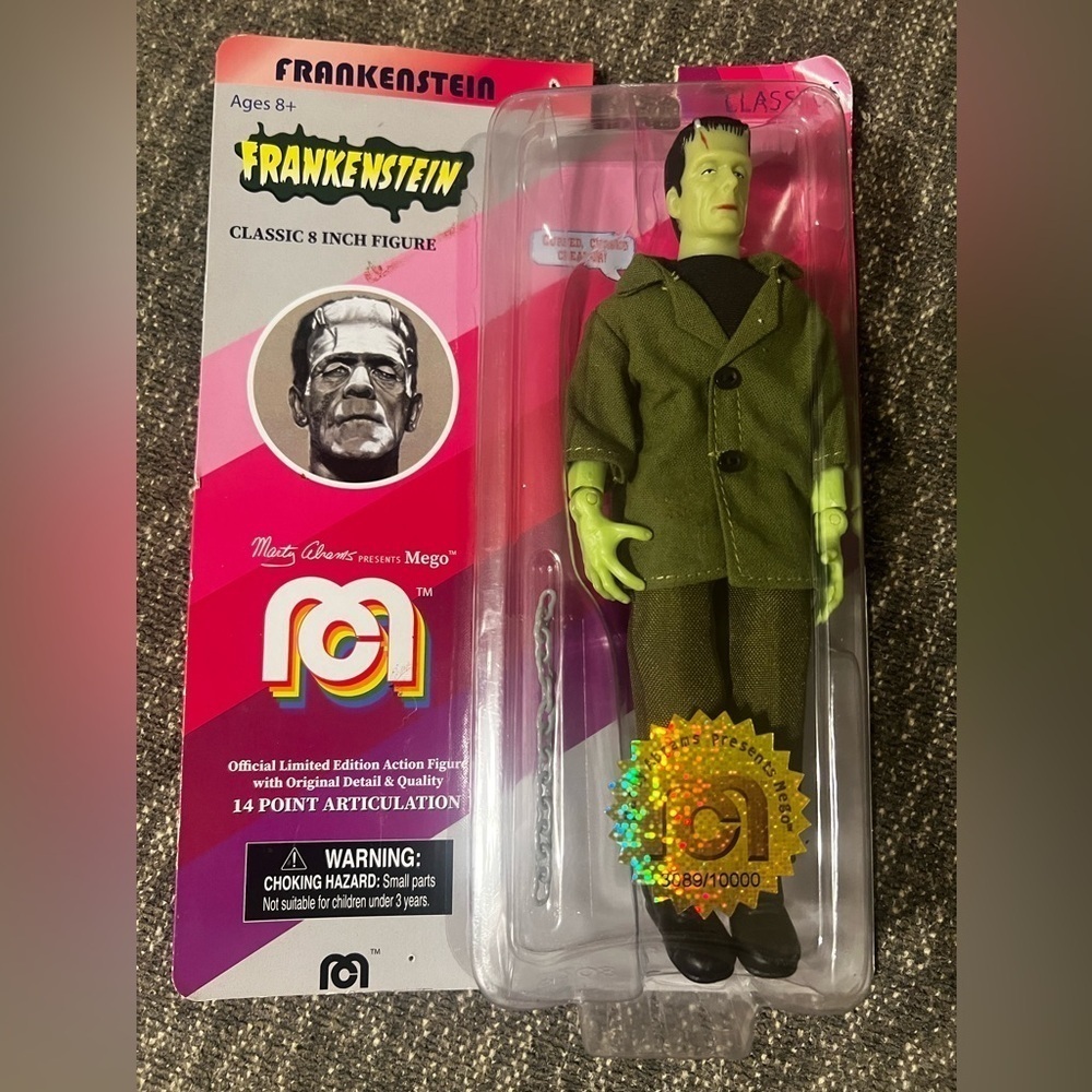 2018 Mego Classic 8” FRANKENSTEIN Action Figure